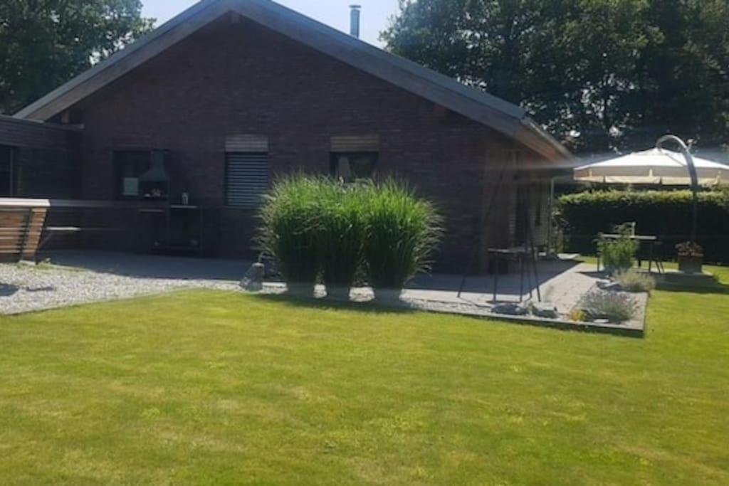 Laendlich Gelegenes Haus An Der Niederlaendischen Grenze Villa Wilsum Luaran gambar